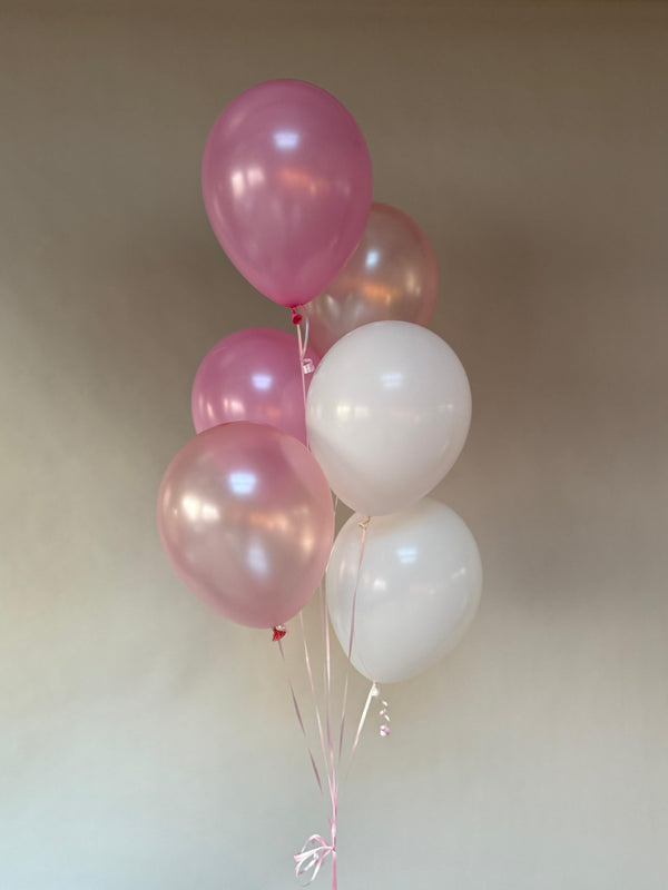 Birthday balloons "Raspberry Jam" 7 pcs